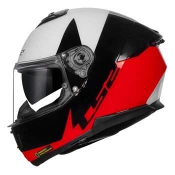 Capacete LS2 FF808 Stream II Thunderbiz Black Red