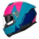 Capacete LS2 FF808 Stream II Thunderbiz Blue Navy Blue