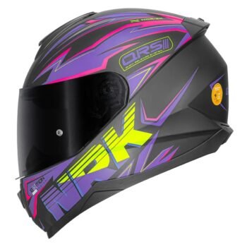 Capacete Norisk FF802 Razor Ghost Matte Black Purple