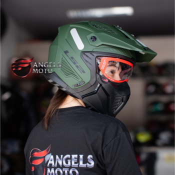 Capacete LS2 OF606 Drifter Monocolor Verde Militar Fosco