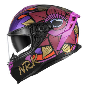 Capacete Norisk Strada II Lotus Matte Black Pink