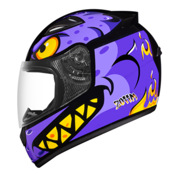 Capacete EBF Spark Zoiim Preto Rosa