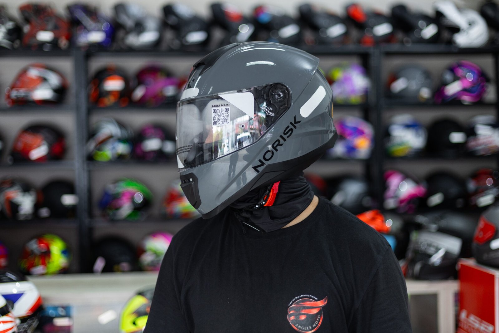Capacete Norisk FF802 Razor Solid Nardo Gray