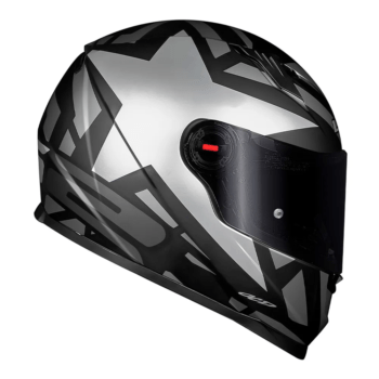 Capacete LS2 FF358 Starwar Matte Black Silver