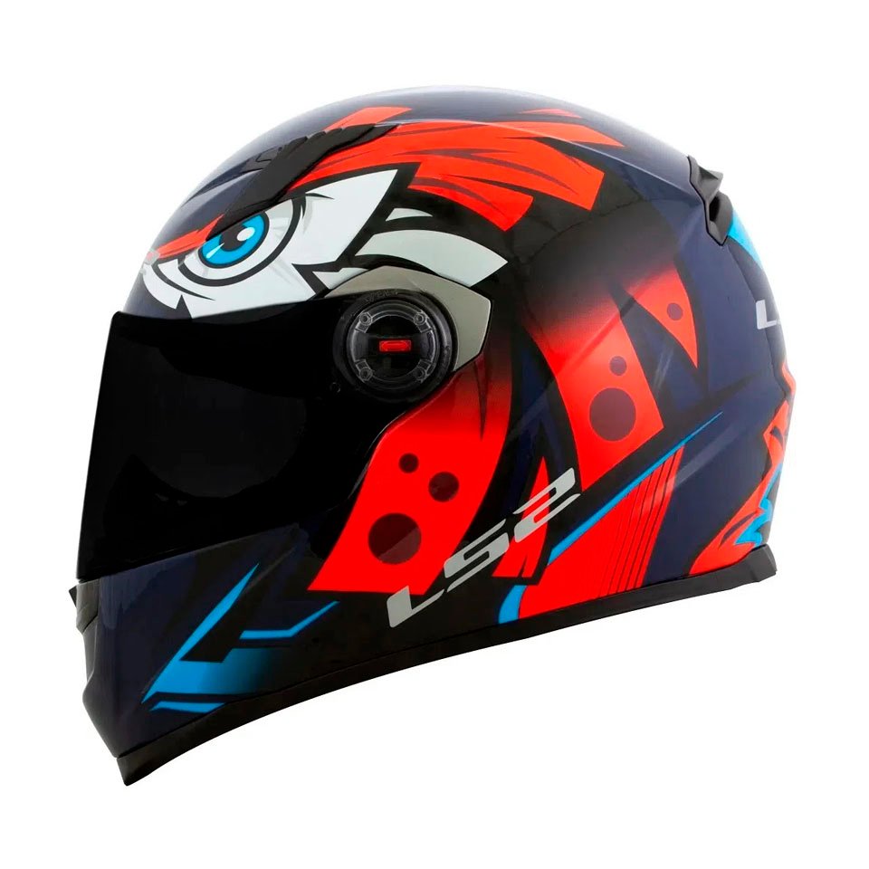 Capacete LS2 FF358 Tribal Orange