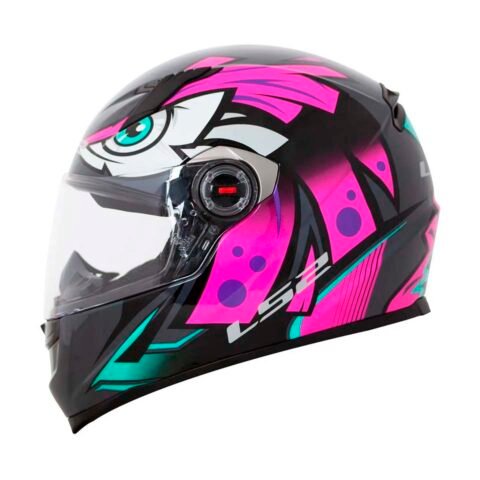 Capacete LS2 FF358 Tribal Fucsia