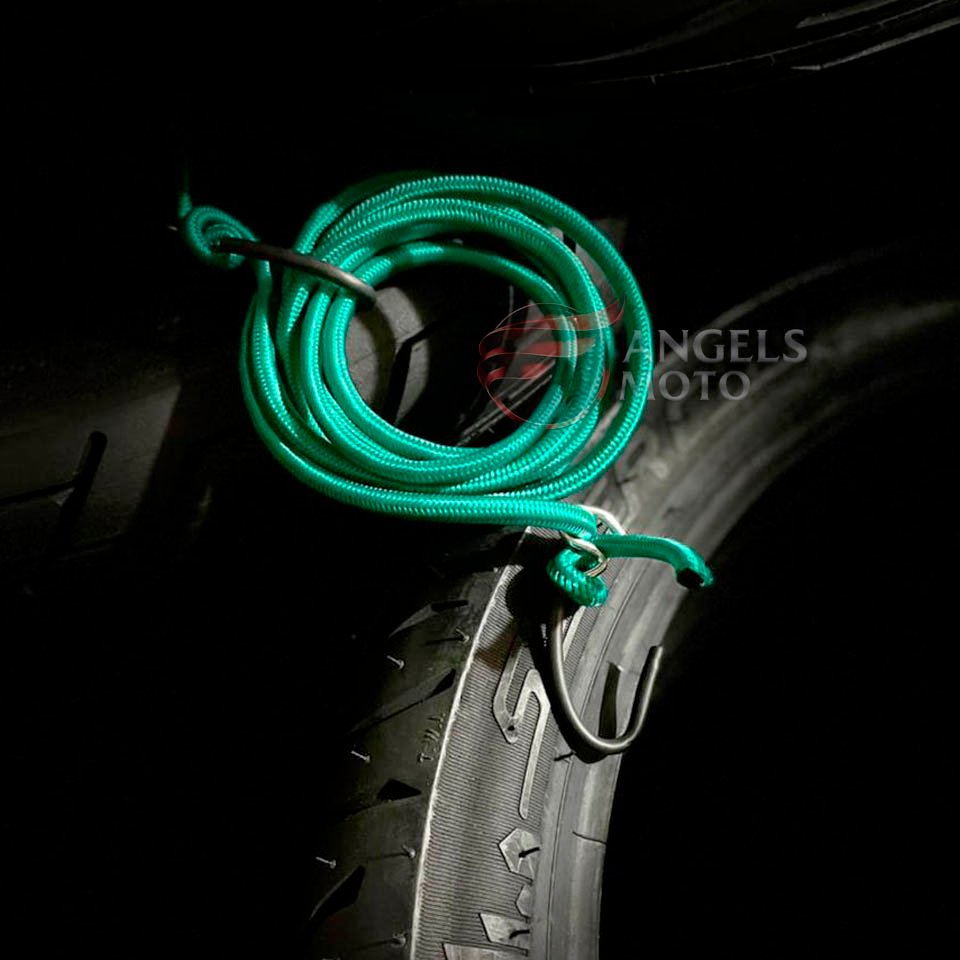 Elástico 2.00M Multiuso Motociclista Verde
