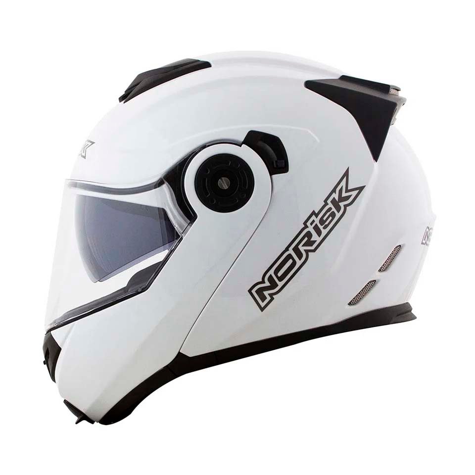 Capacete Norisk Ff345 Route Monocolor White