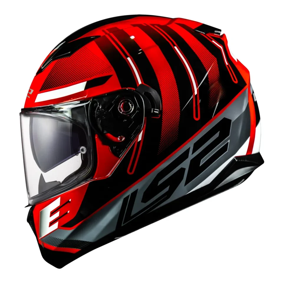Capacete Ls2 Ff320 Stream Shadow Red White