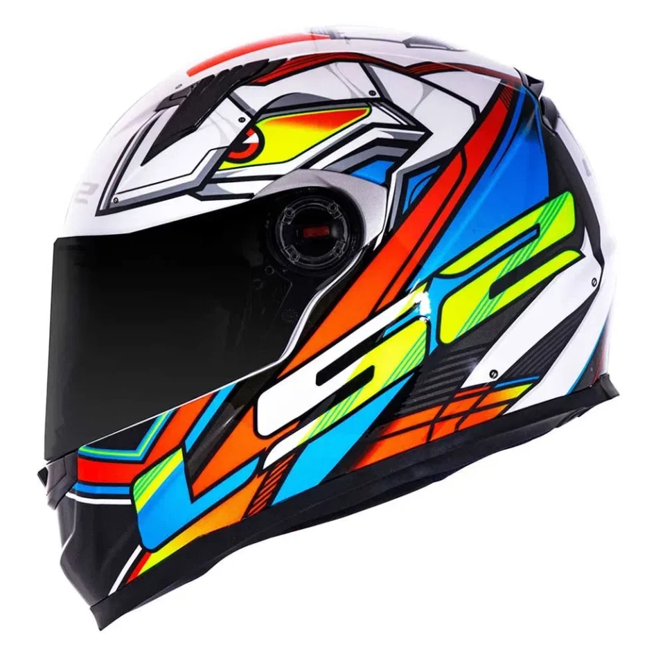 Capacete LS2 FF358 Xdron Neon Orange