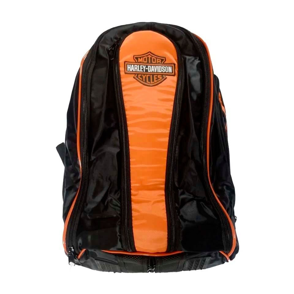 Mochila Harley Davidson Laranja