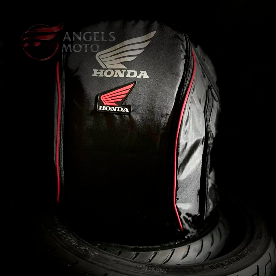 Mochila Nylon Honda Bolso Duplo