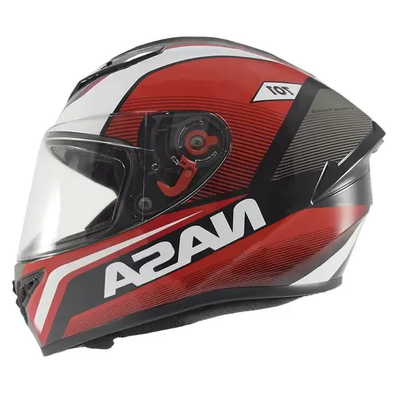Capacete Nasa NS701 Evolution Vermelho Preto