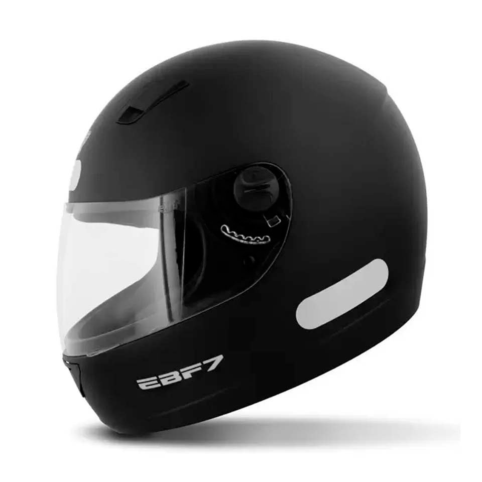 Capacete EBF 7 Solid Preto Fosco