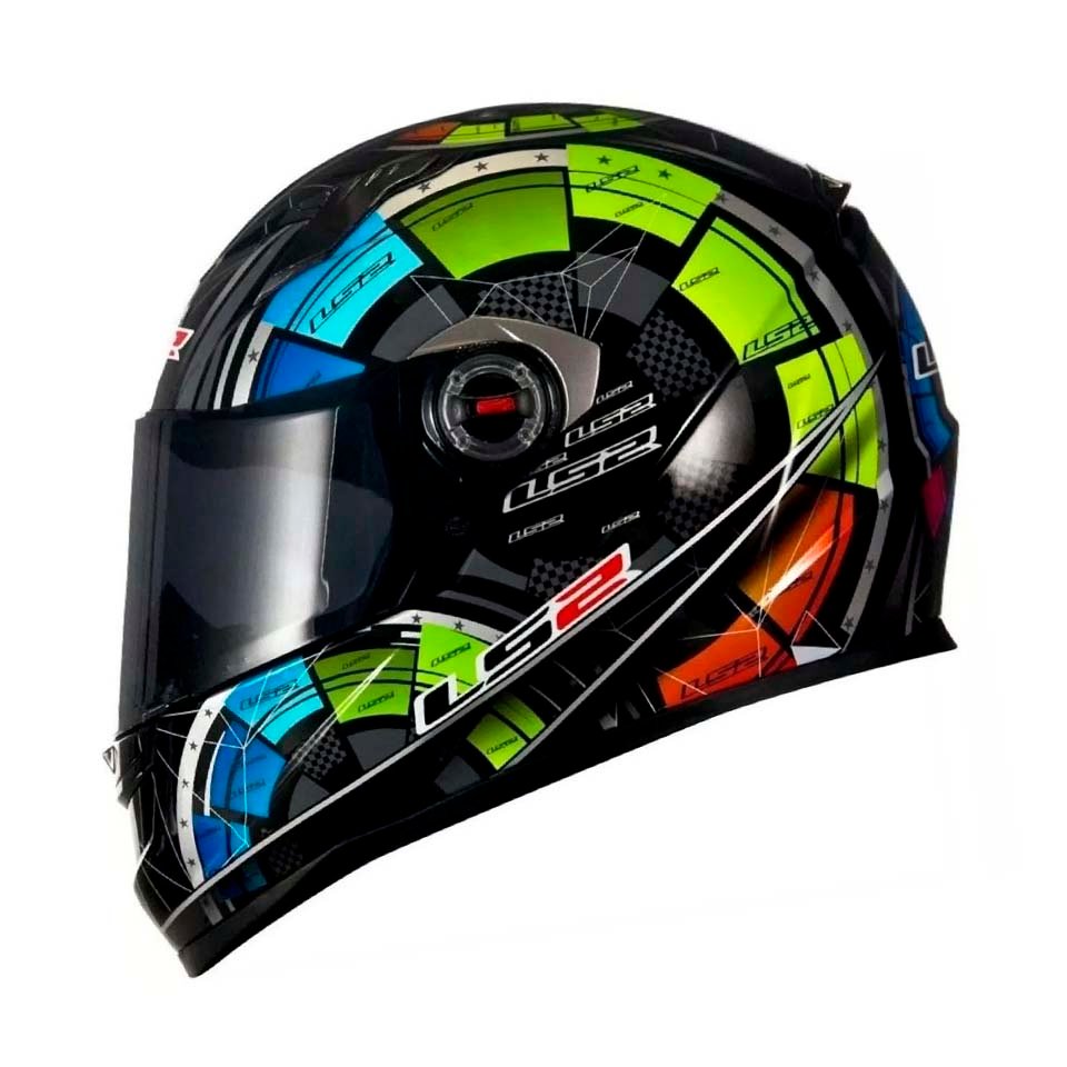 Capacete LS2 FF358 Tech Black