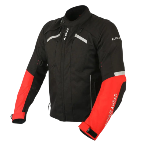Jaqueta LS2 Serra Evo Black Red Masculina