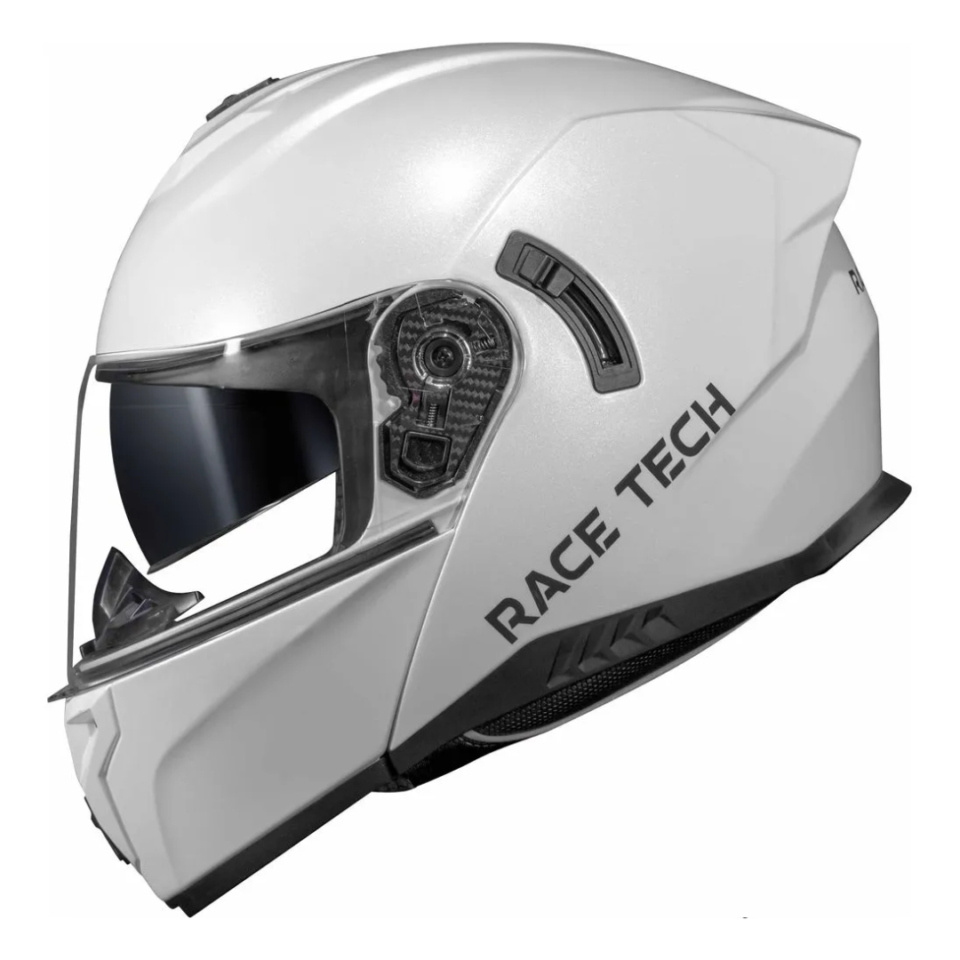 Capacete Race Tech Signal Monocolor White