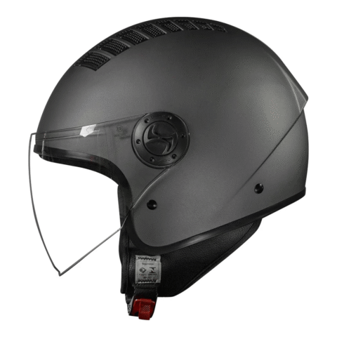 Capacete Race Tech One Monocolor Matte Titanium