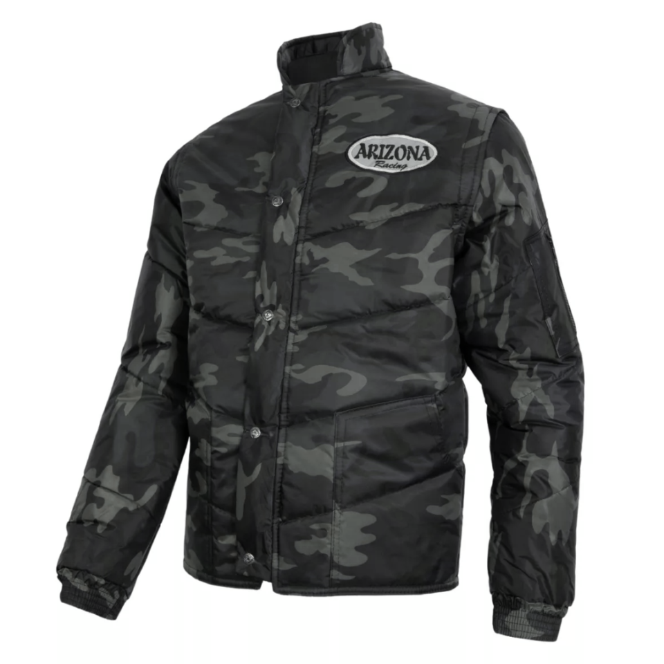 Jaqueta Arizona Camuflada Cinza Escuro