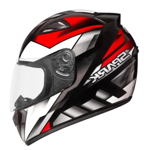 Capacete EBF Spark Oroc Preto Vermelho