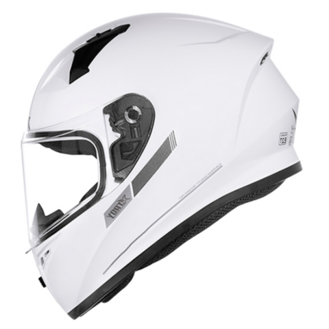 Capacete Xtroy FF526 Solid Branco