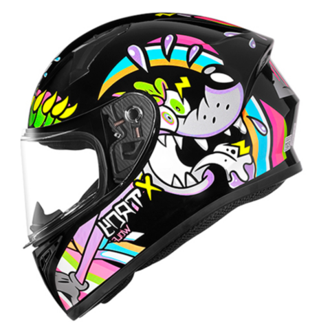 Capacete Xtroy FF526 Wolf Preto