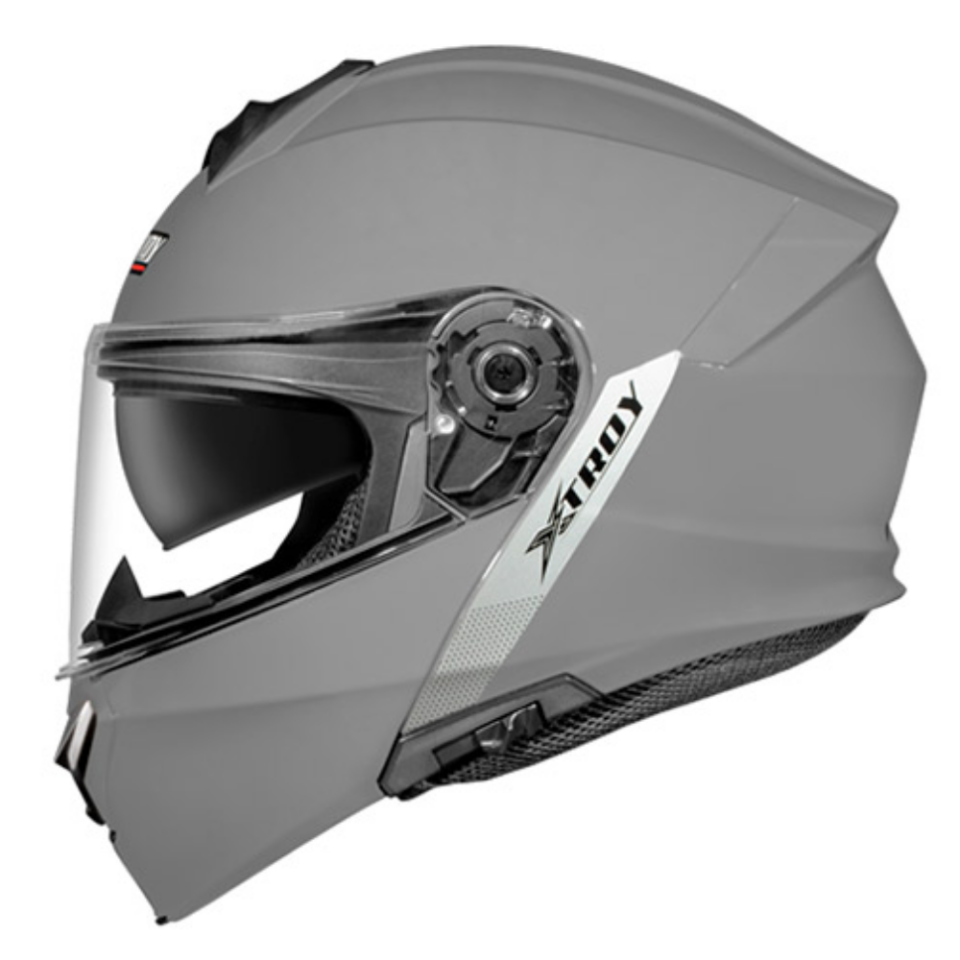 Capacete Xtroy MSV722 Solid Special Cinza Moonstone Fosco