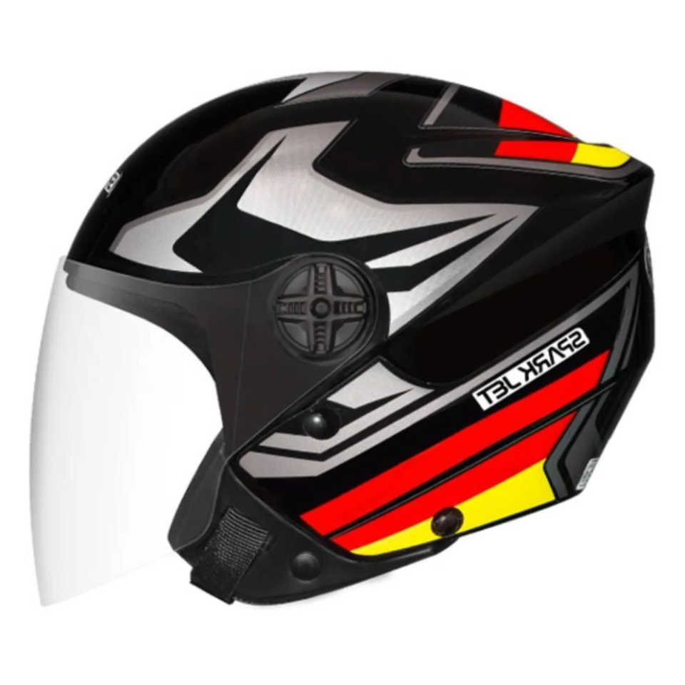 Capacete Ebf Spark Jet Bandeira Alemanha