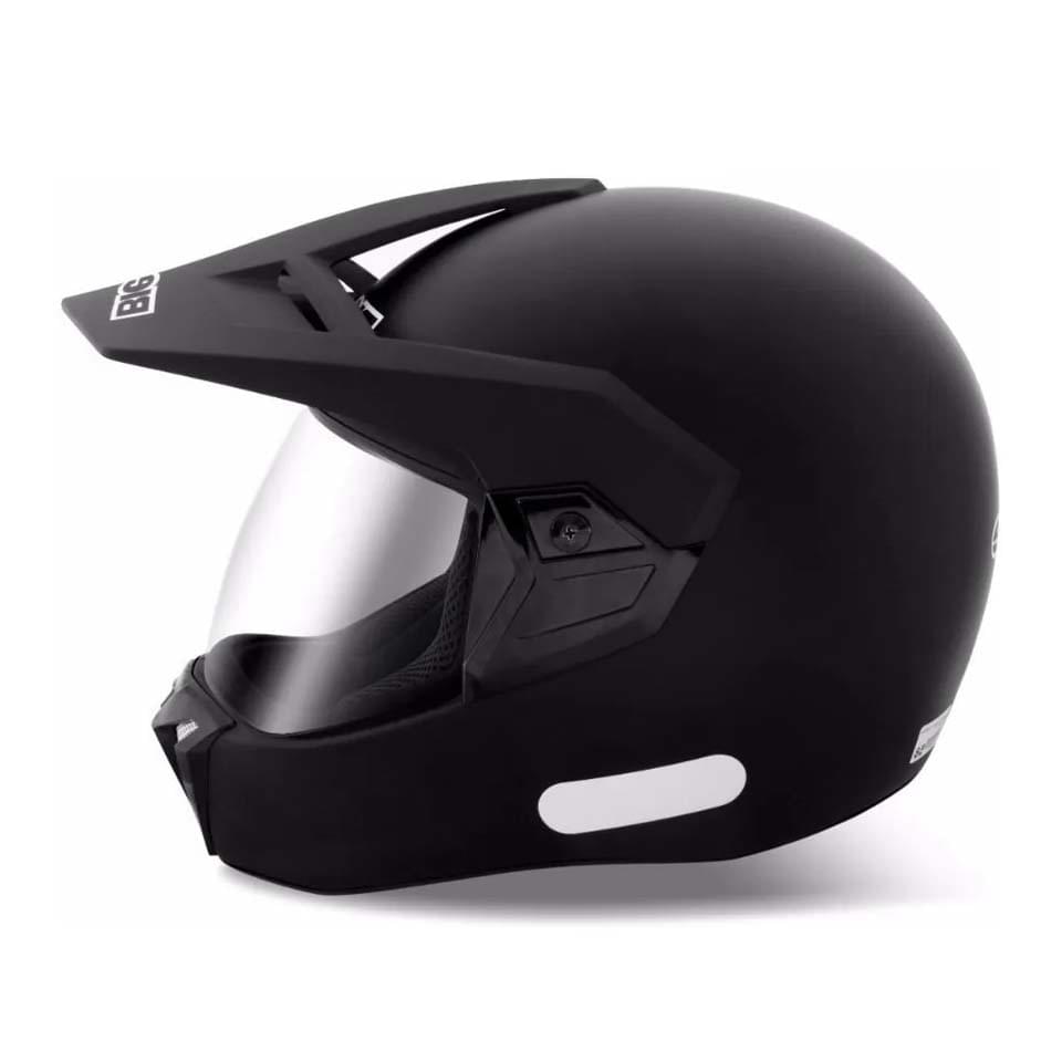 Capacete Bieffe 3 Sport New Classic Preto Fosco