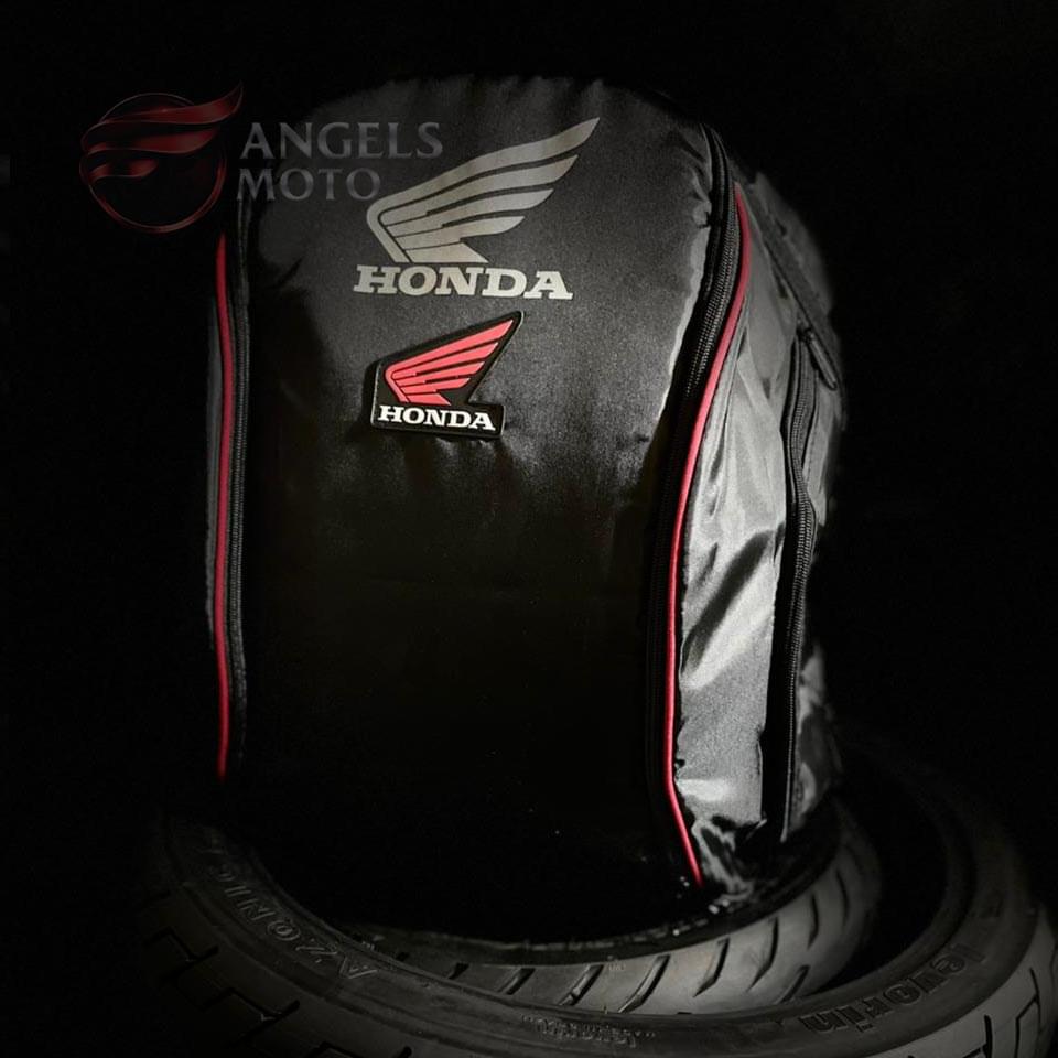 Mochila Nylon Honda Bolso Duplo