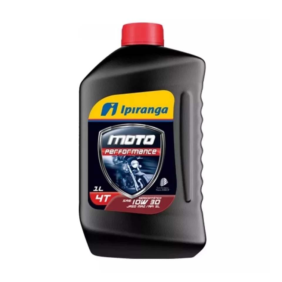 Óleo 4 Tempos 10W30 Sl Ipiranga Moto Performance Semissintético