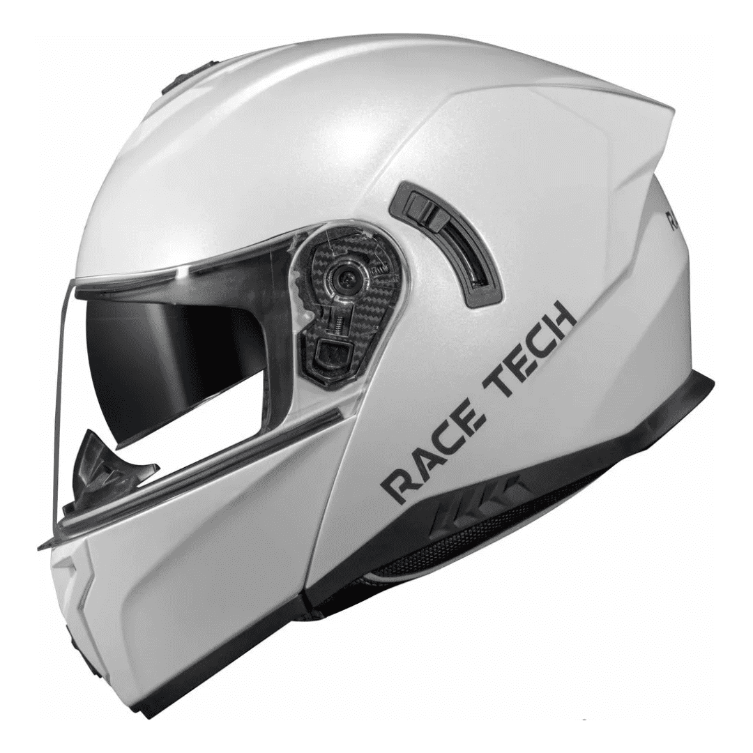 Capacete Race Tech Signal Monocolor White