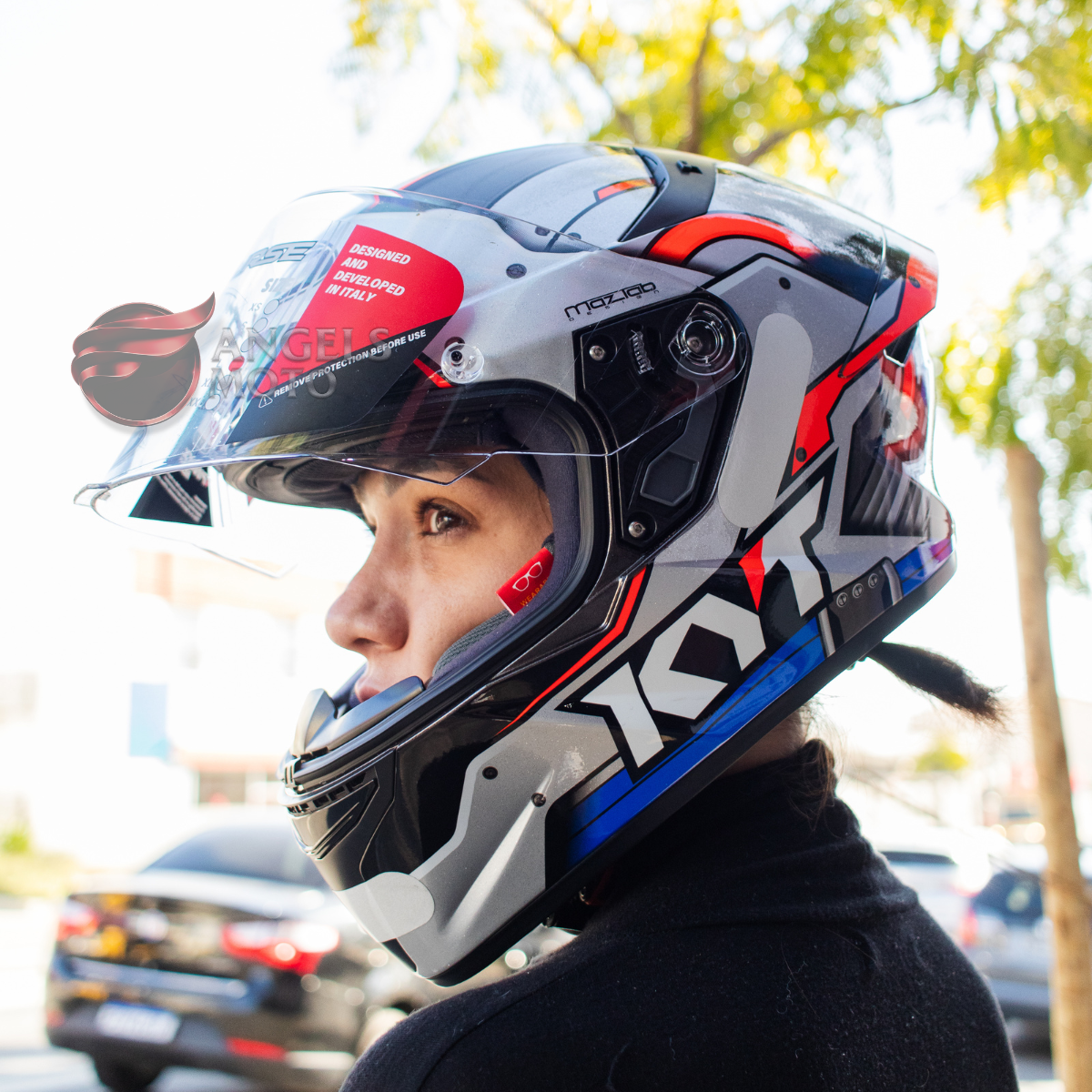 Capacete KYT TT Course Ratthapark Space Monkey 22