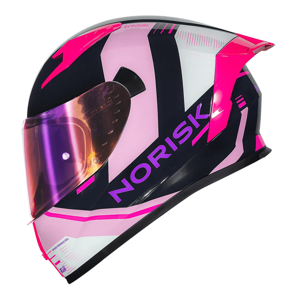 Capacete Norisk Flow Run Blue Pink