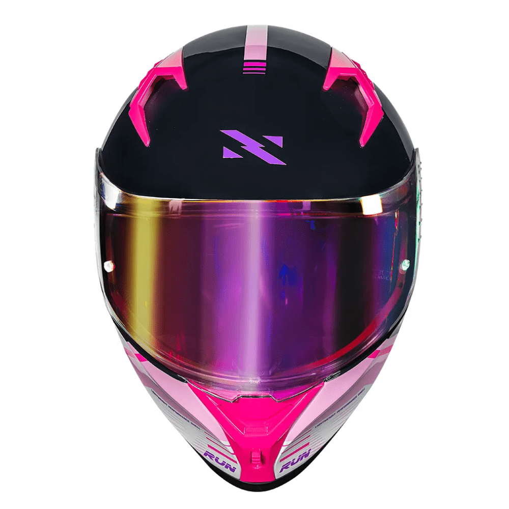 Capacete Norisk Flow Run Blue Pink