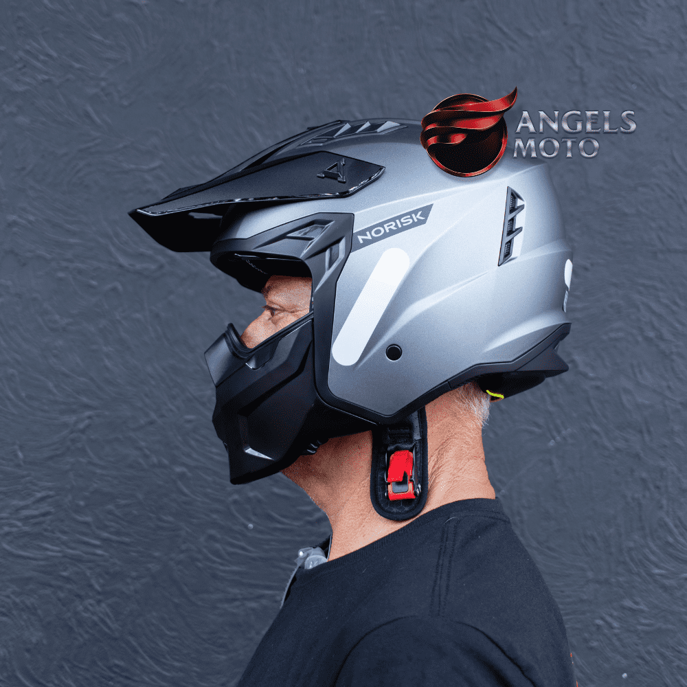 Capacete Norisk Darth II Monocolor Matte Titanium