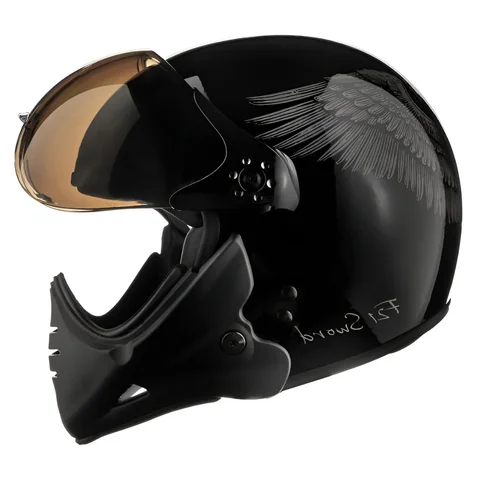 ☆ opar Hooke Road マットブラック ヘッド angler 631 Integral – Angels Moto